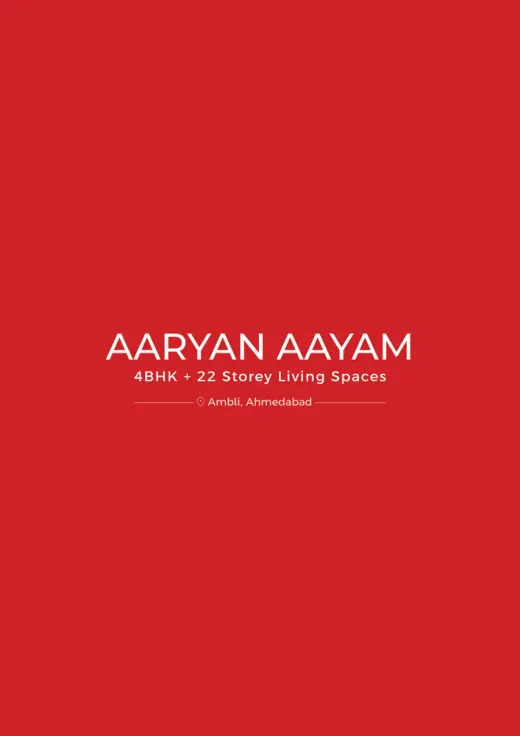 Aayam by Aaryan Aristo, brochure preview | City Property Services