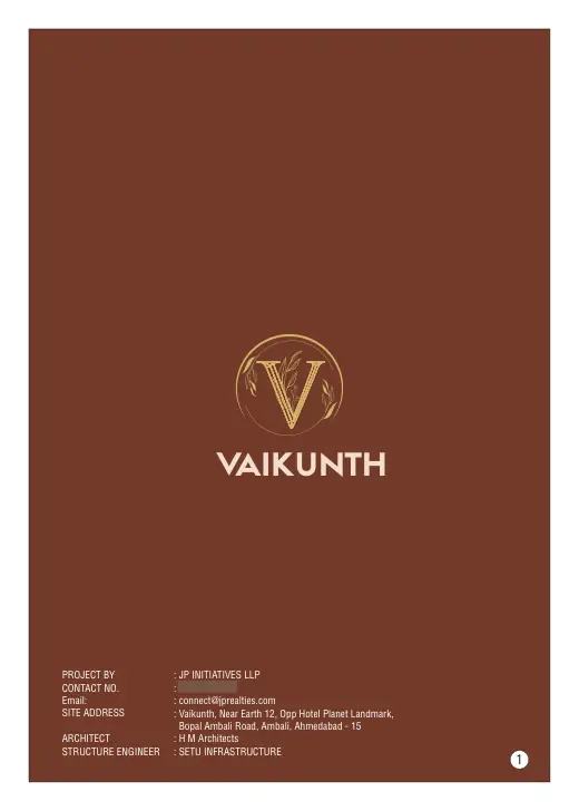 JP Vaikunth, brochure preview | City Property Services