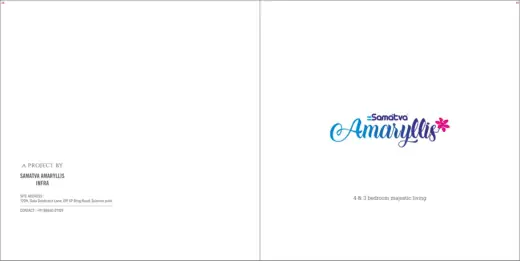 Samatva Amaryllis, brochure preview | City Property Services