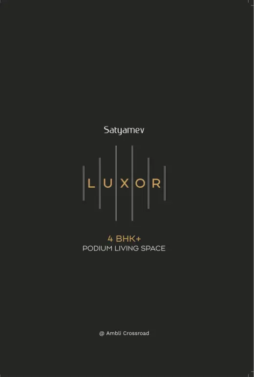Satyamev Luxor, brochure preview | City Property Services