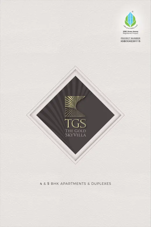 The Gold Sky Villa, brochure preview | City Property Services