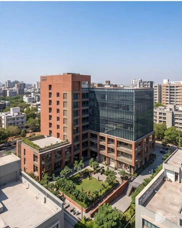 Yashasvi Square, Navrangpura — Aerial view