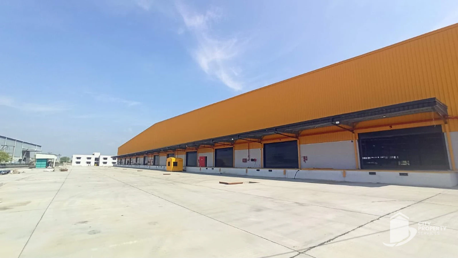Warehouse in Indrad, Ahmedabad — exterior view