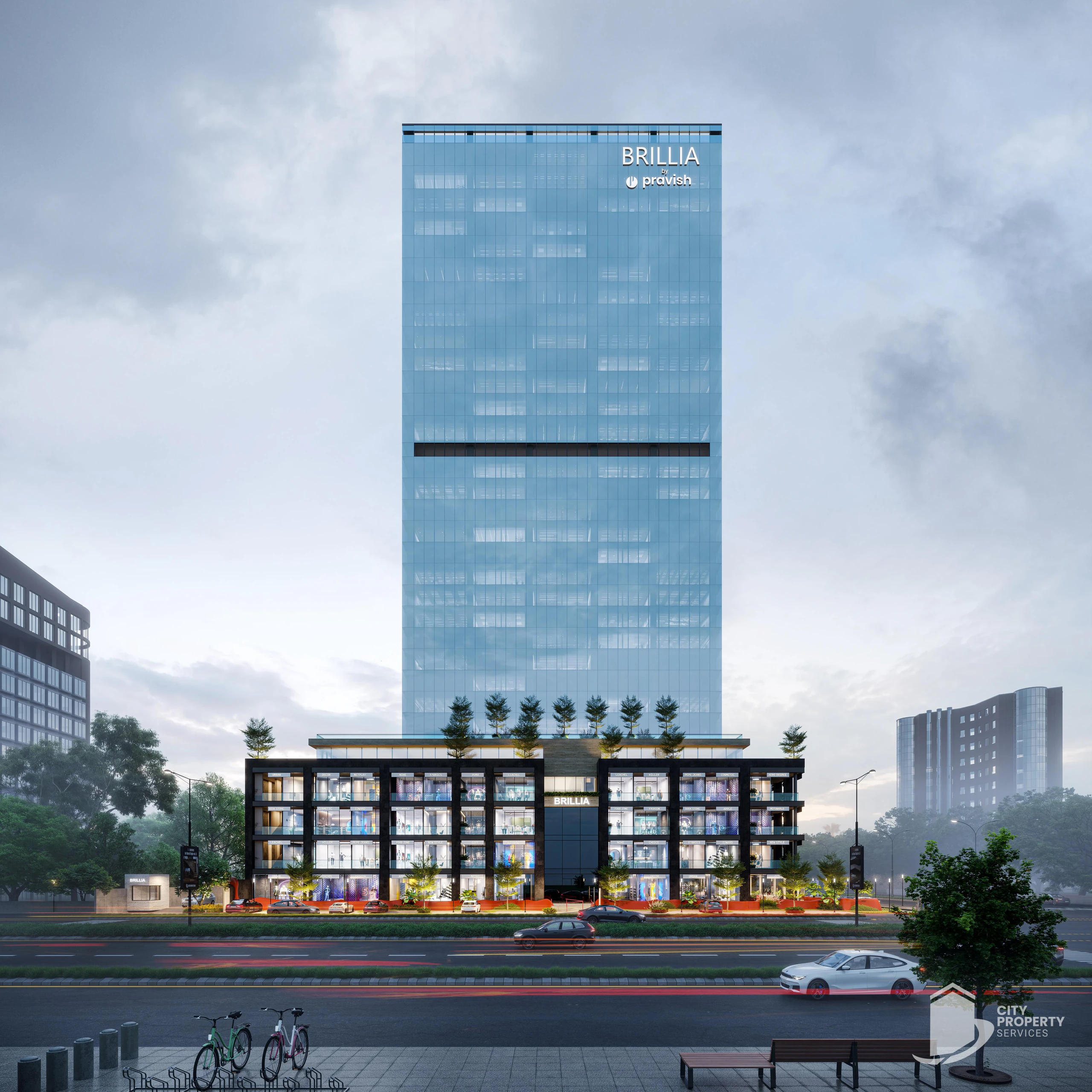 The Brillia, Charodi — Exterior