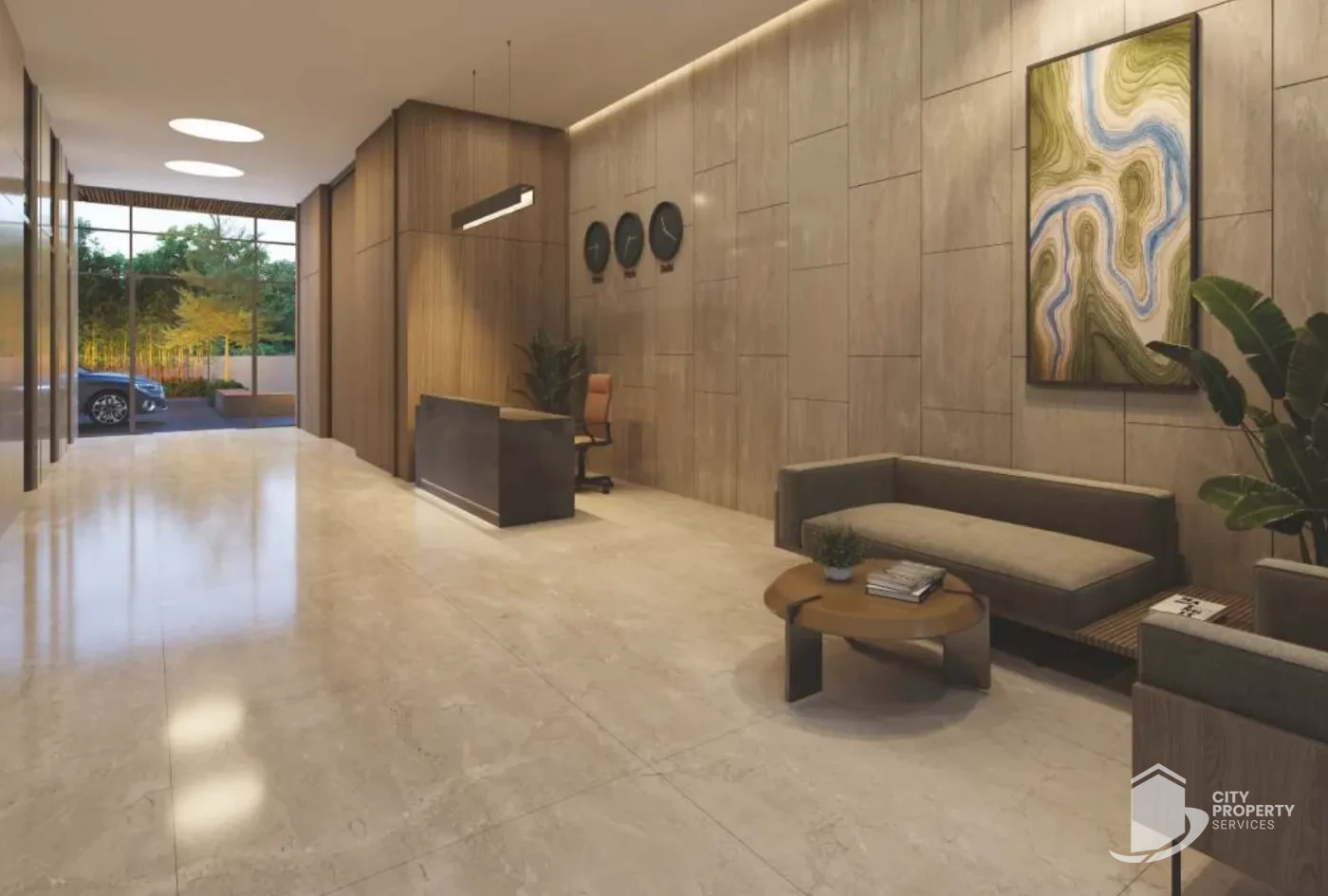 Yashasvi HRG Crossroads, Navrangpura — Lobby