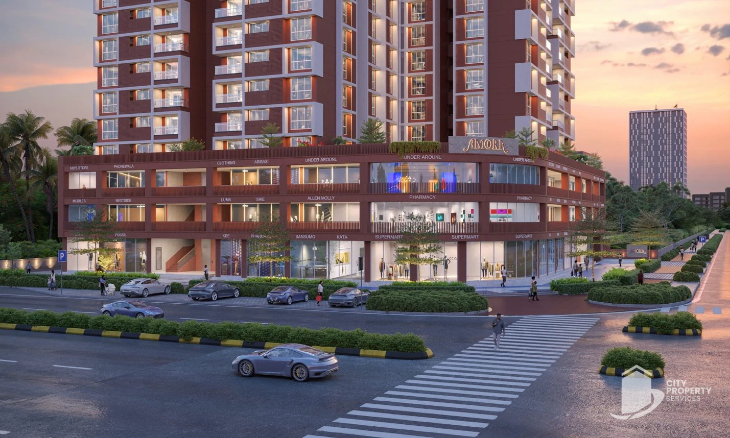Amora, Adani Shantigram — developer render