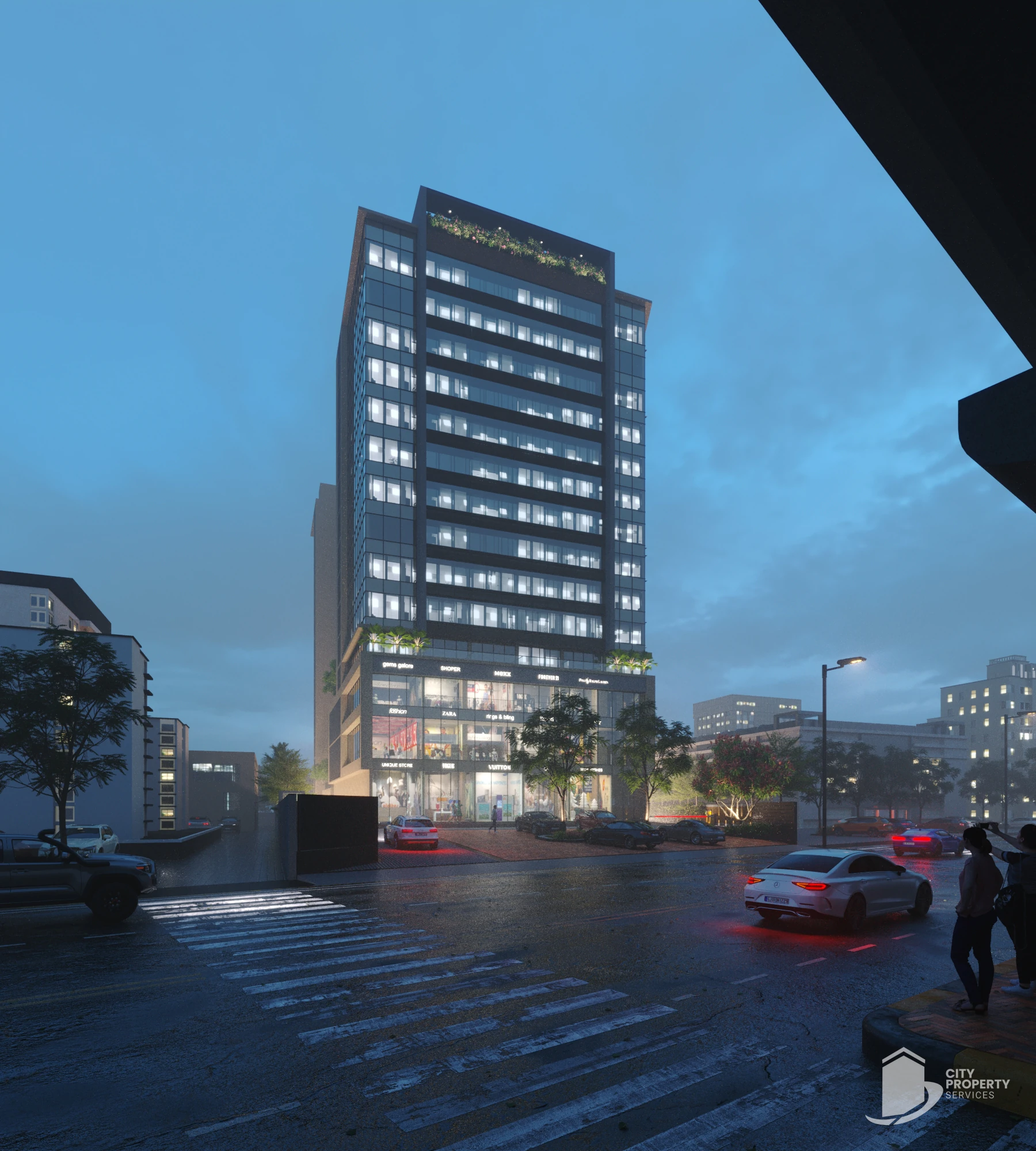 The Prime, Ambli — Night view