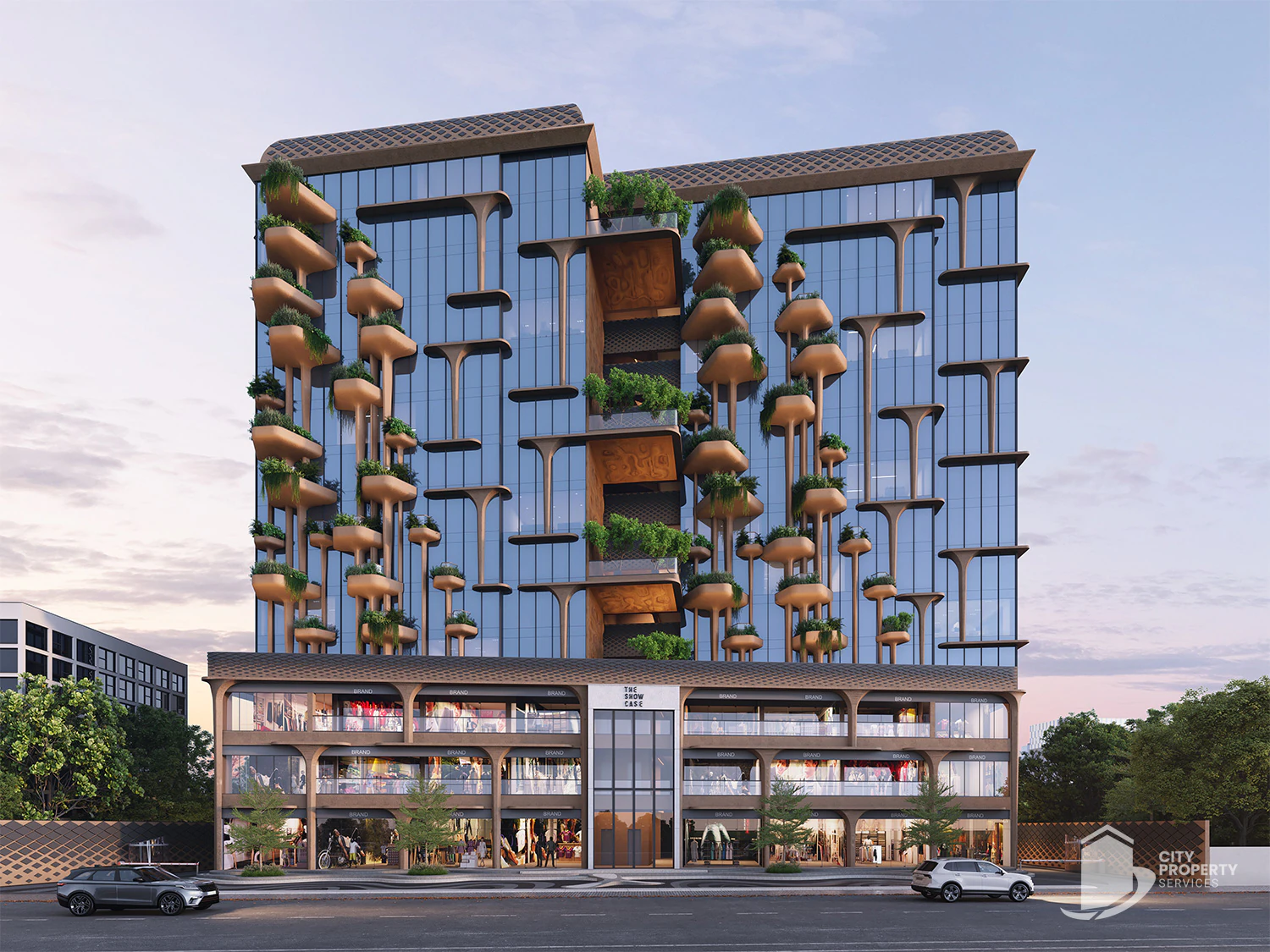 The Showcase, Ambli — Exterior