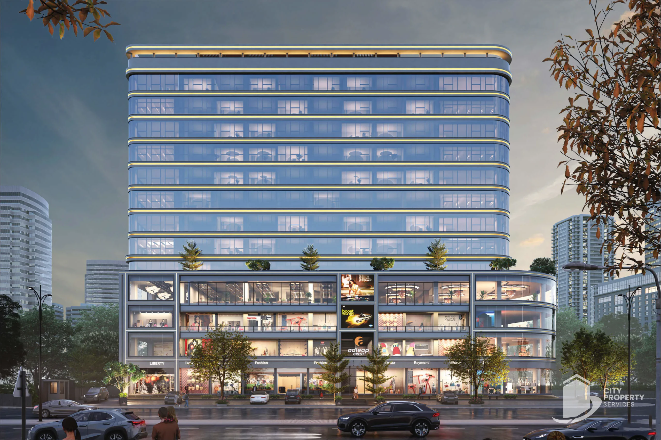 Adleap Crest, Vaishnodevi Circle, exterior | City Property Services