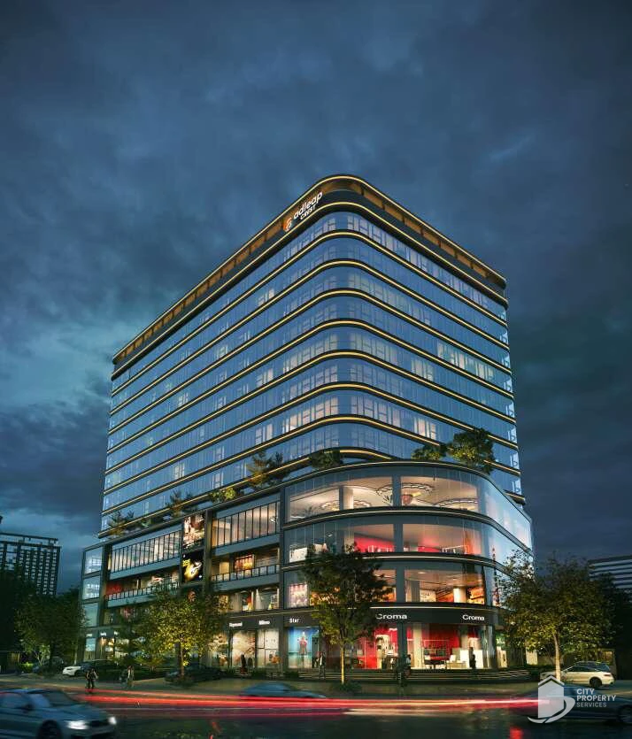 Adleap Crest, Vaishnodevi Circle, night view | City Property Services