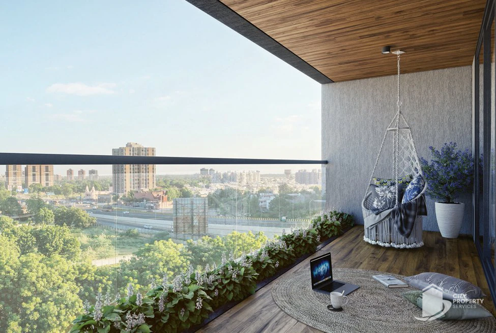 Akshar Ocean Pearl, Ambli, balcony | City Property Services