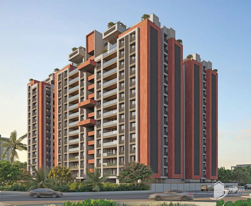 Akshar Ocean Pearl, Ambli, exterior | City Property Services