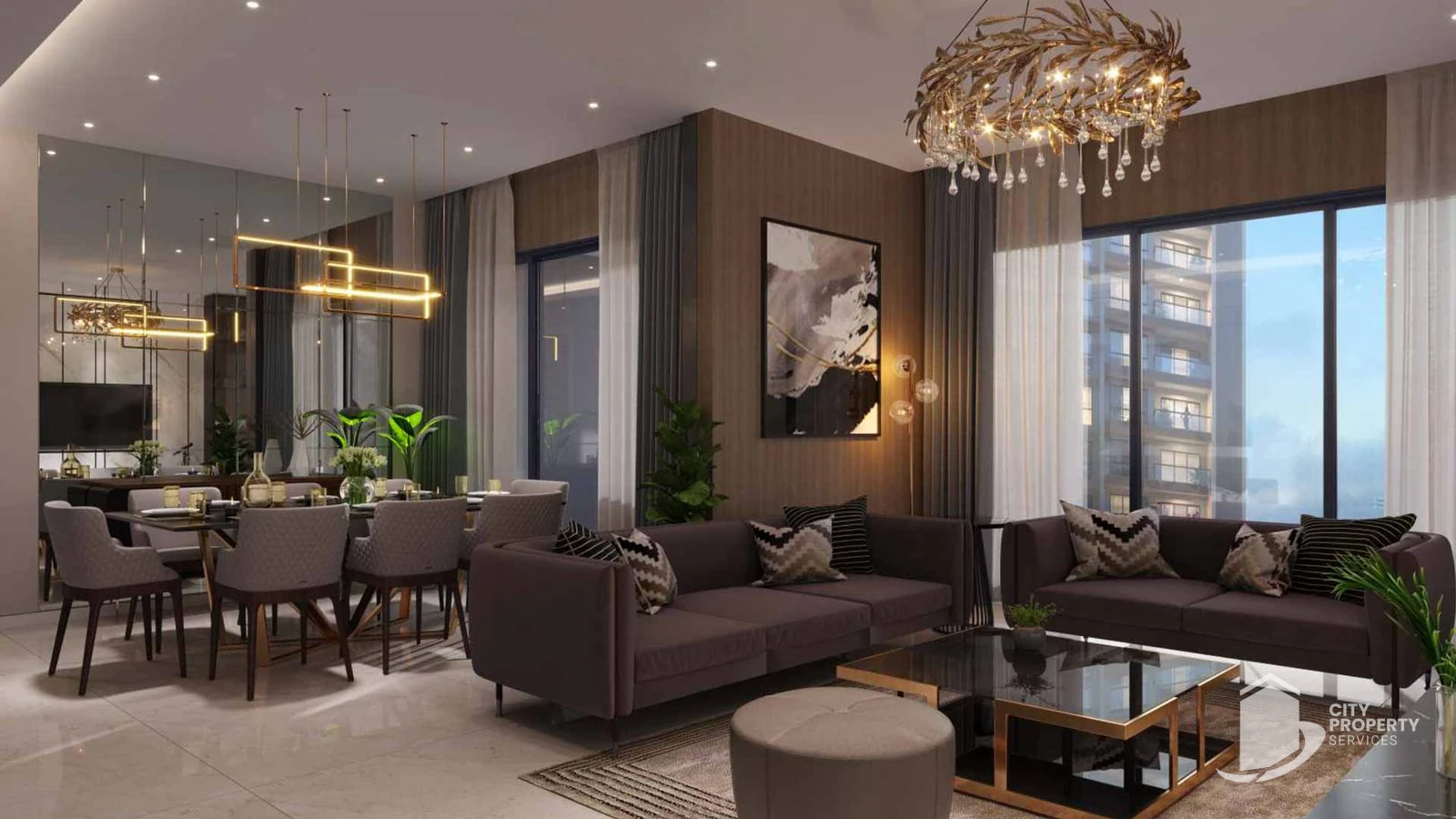 Ambrosia, Adani Shantigram, developer render | City Property Services
