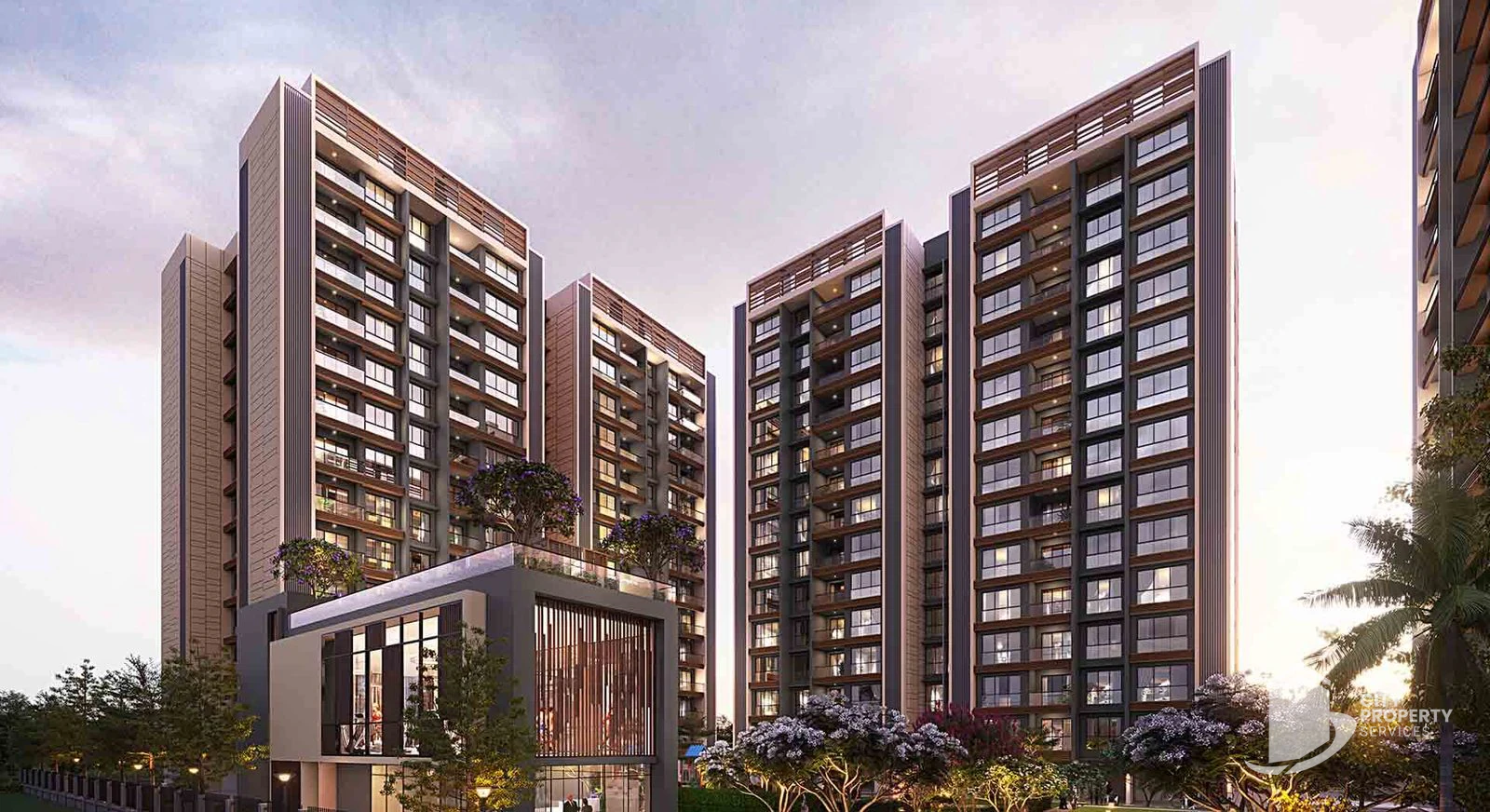 Ambrosia, Adani Shantigram, developer render | City Property Services