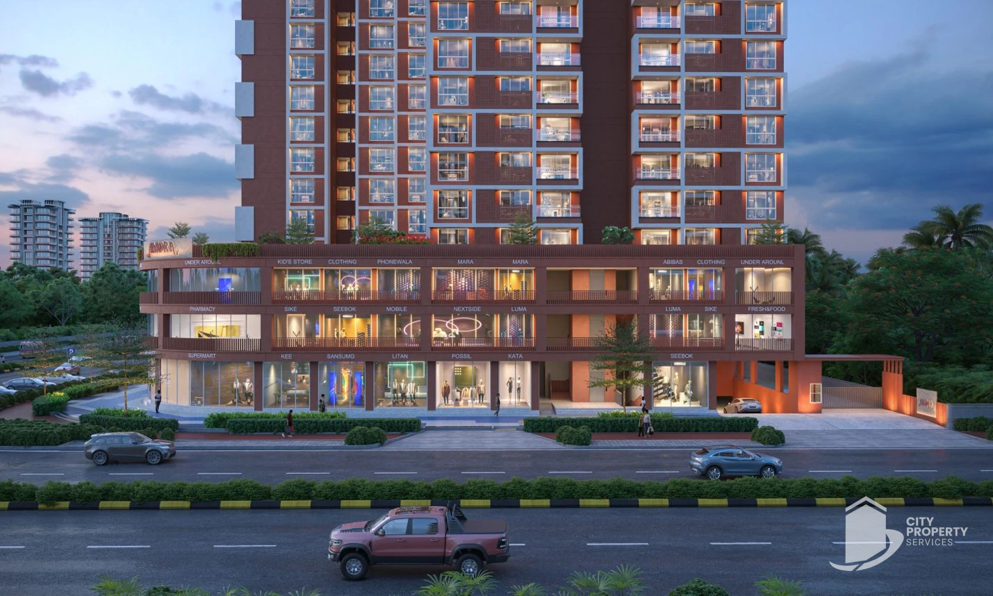 Amora, Adani Shantigram, developer render | City Property Services