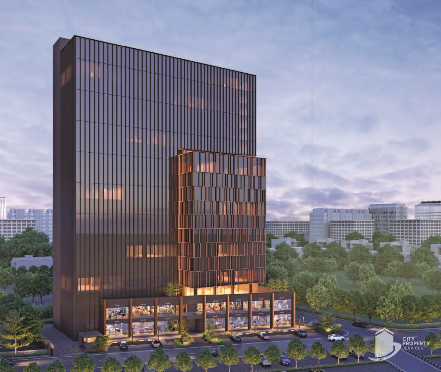 The Crest, SG Highway — Exterior