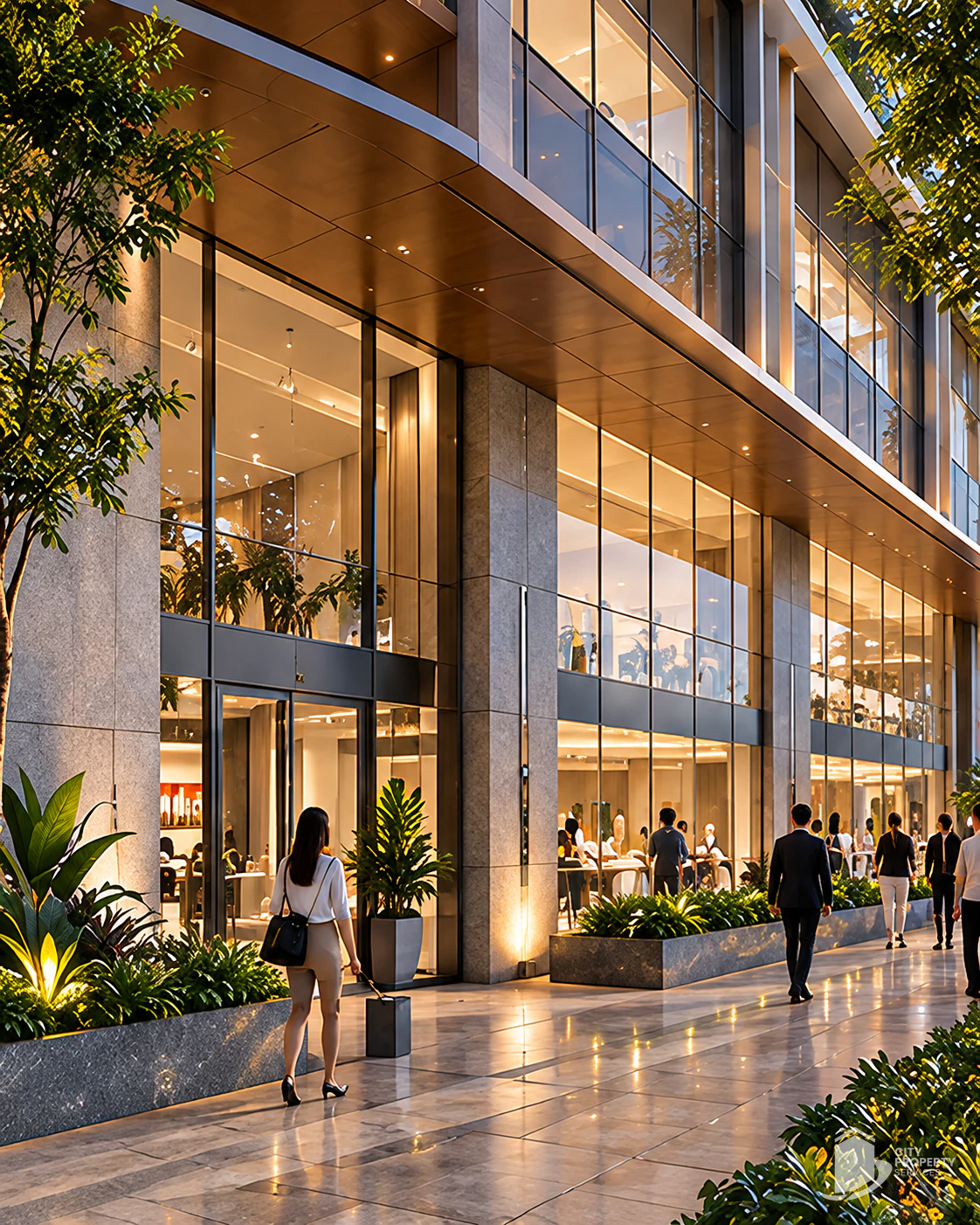 The Showcase, Ambli — Entrance
