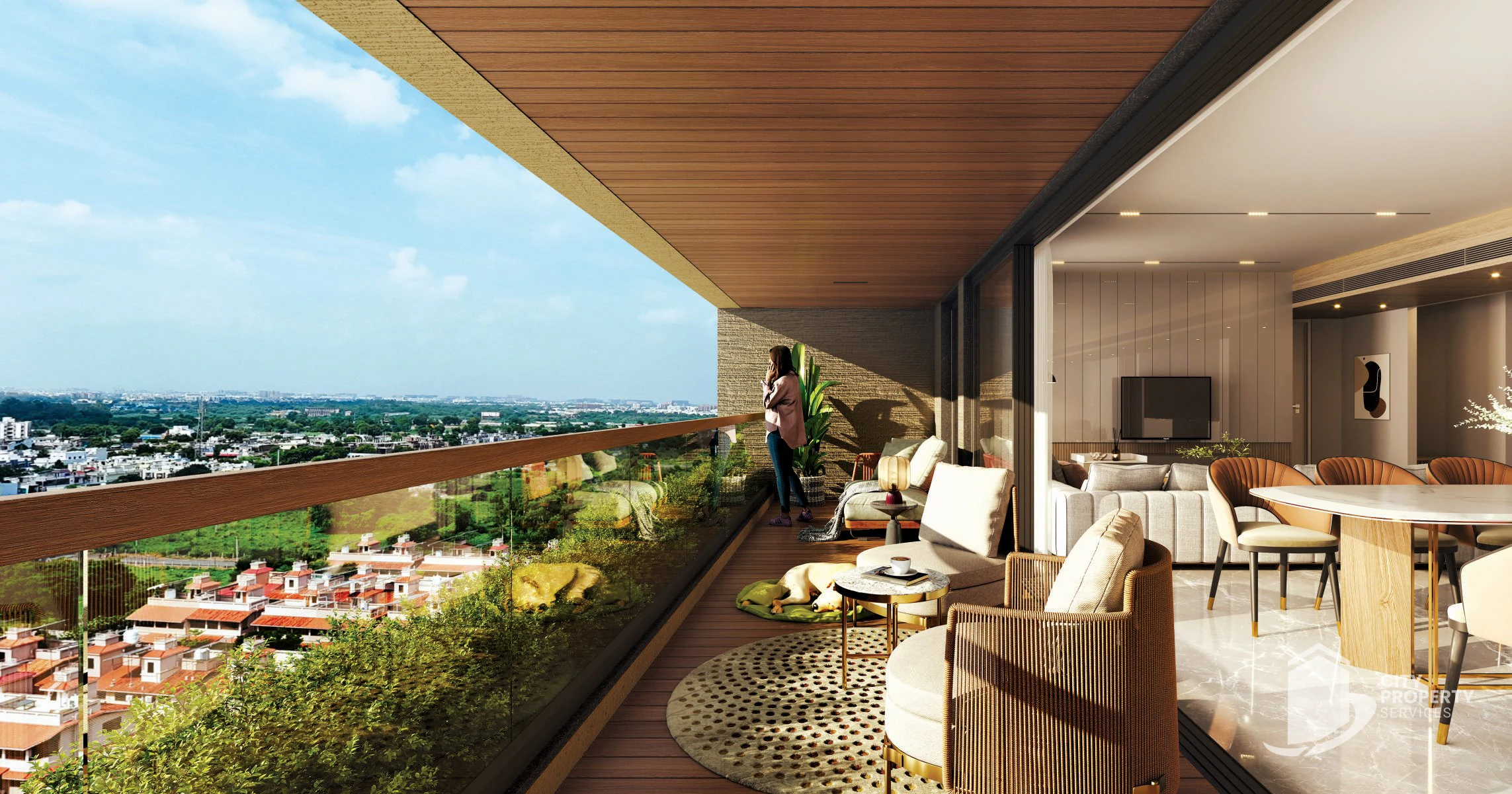 Binori Belmont, Ambli, balcony | City Property Services