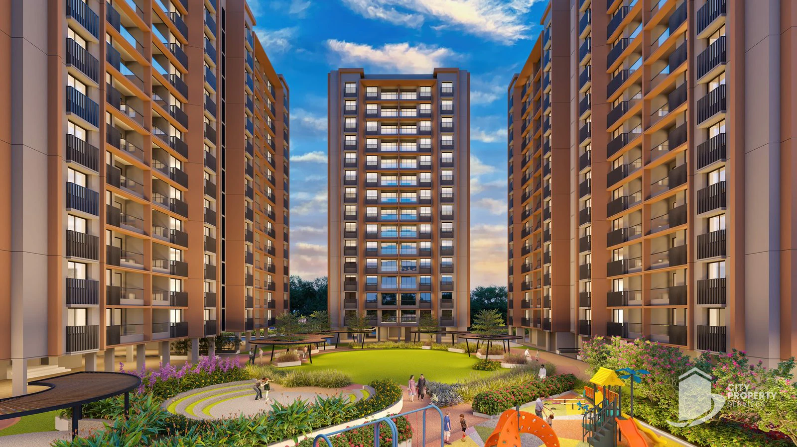 Elysium Novus, Adani Shantigram — developer render