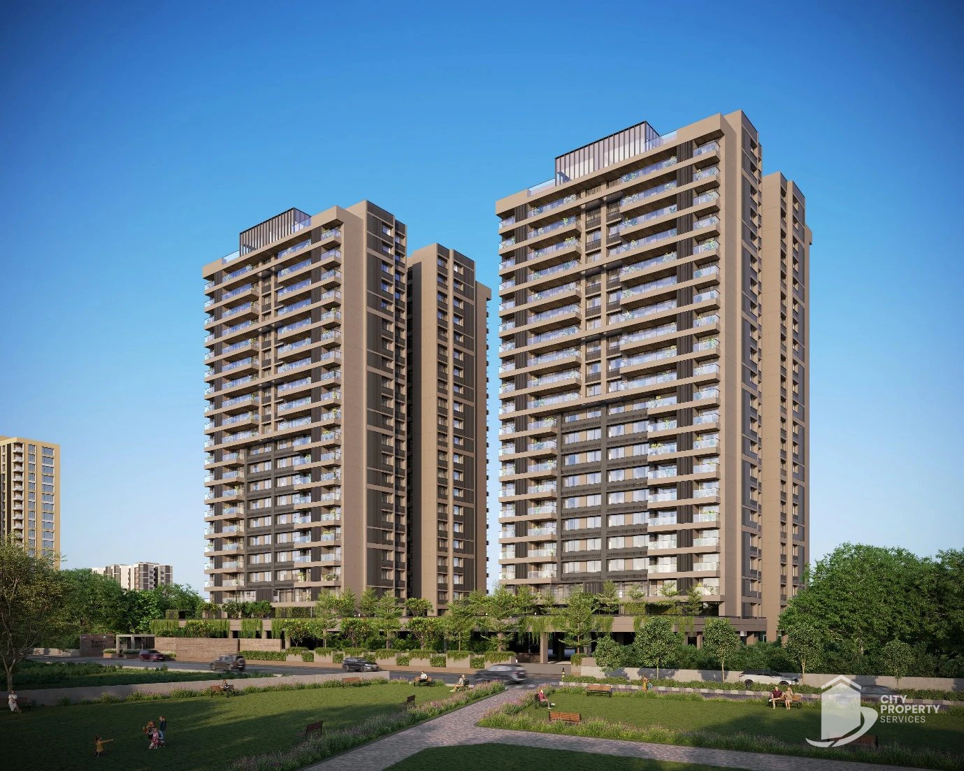 The Storeys Infinity, Adani Shantigram — developer render