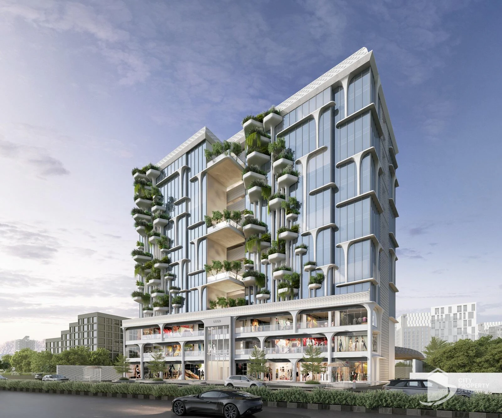 The Showcase, Ambli — Exterior