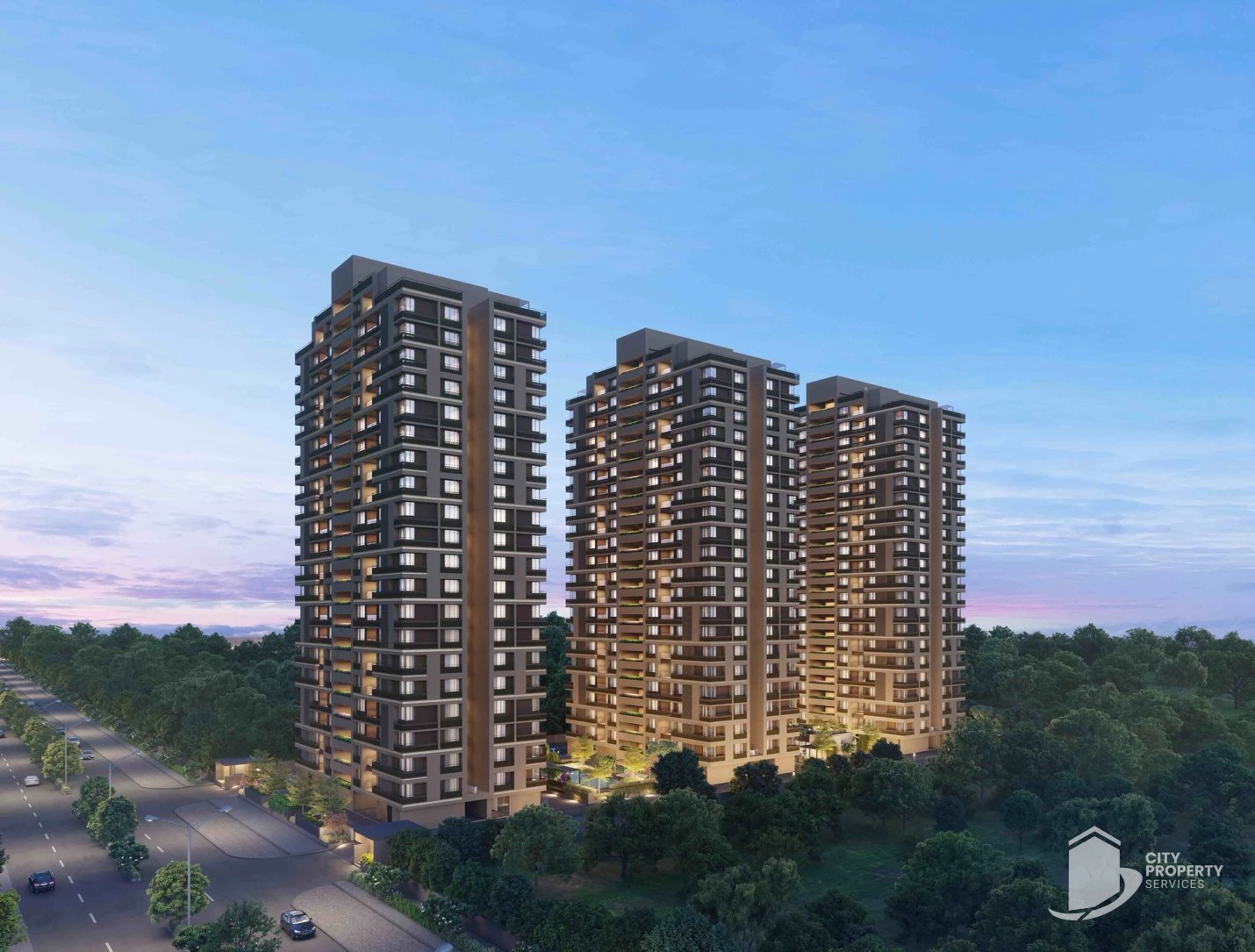 Greenfield, Adani Shantigram, developer render | City Property Services
