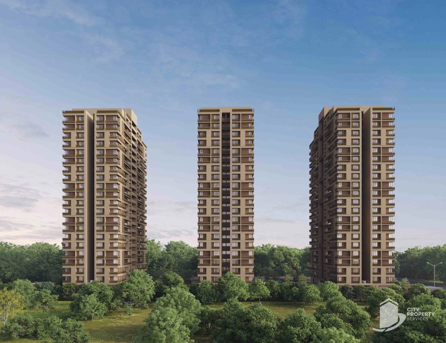 Greenfield, Adani Shantigram, developer render | City Property Services