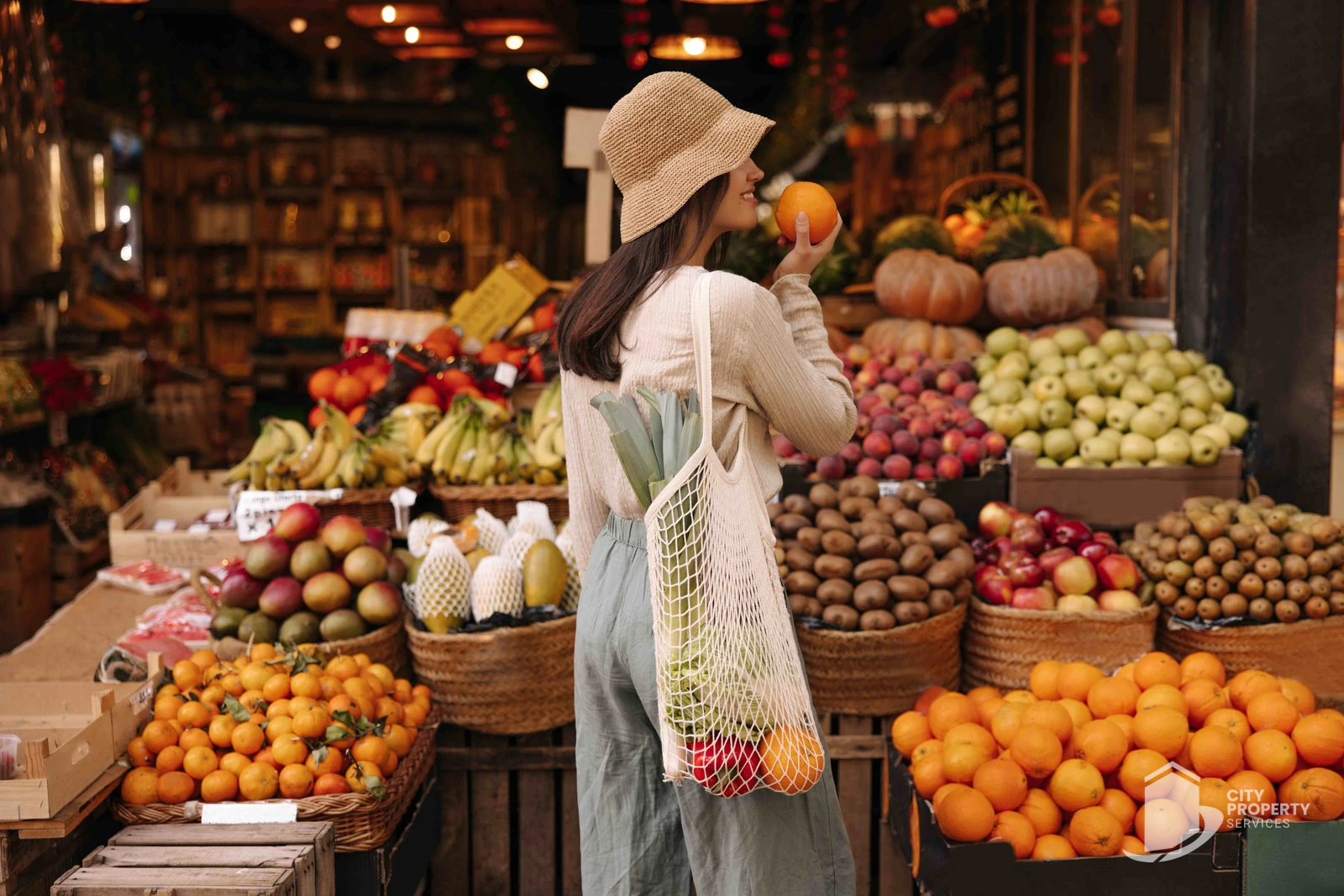 Greenfield, Adani Shantigram, grocery store (developer image) | City Property Services