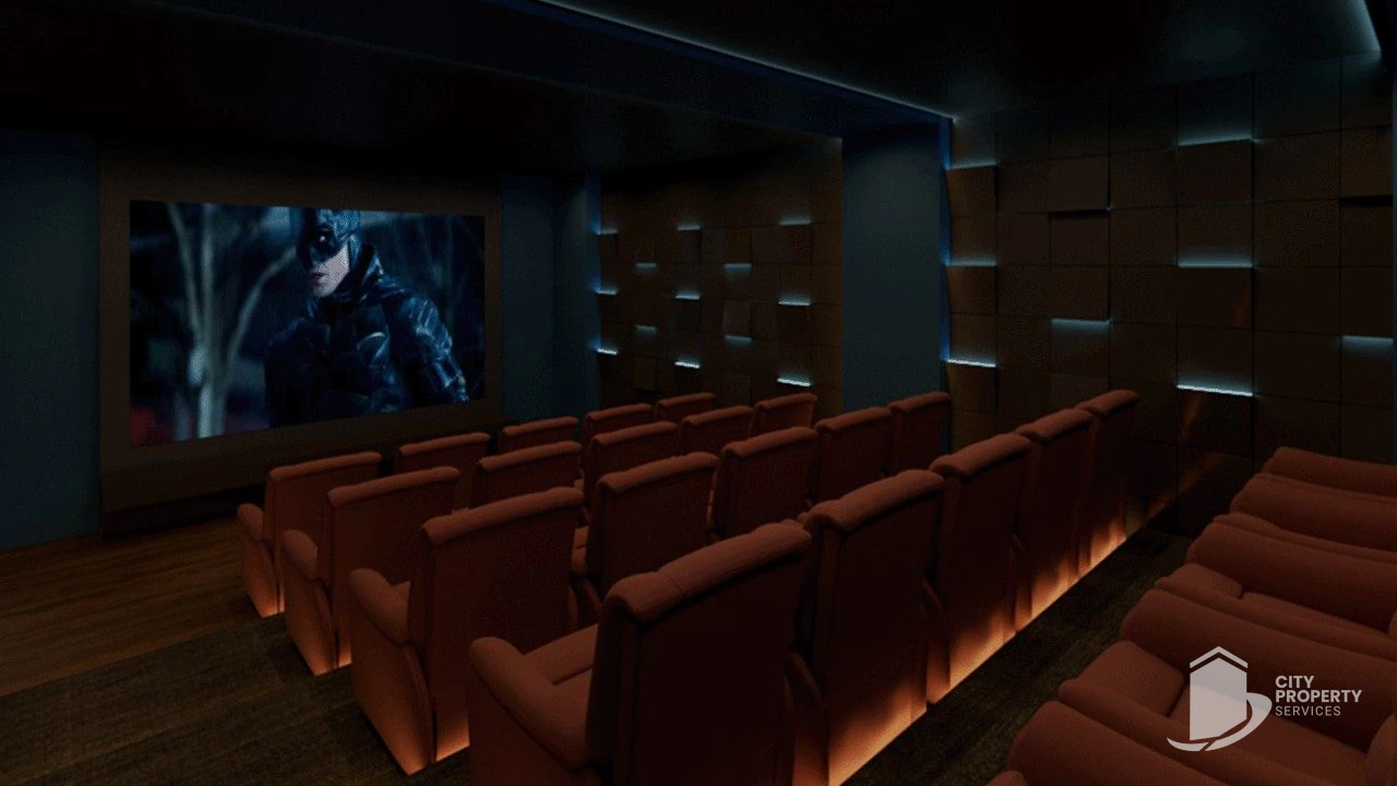 Greenfield, Adani Shantigram, mini theatre (developer image) | City Property Services