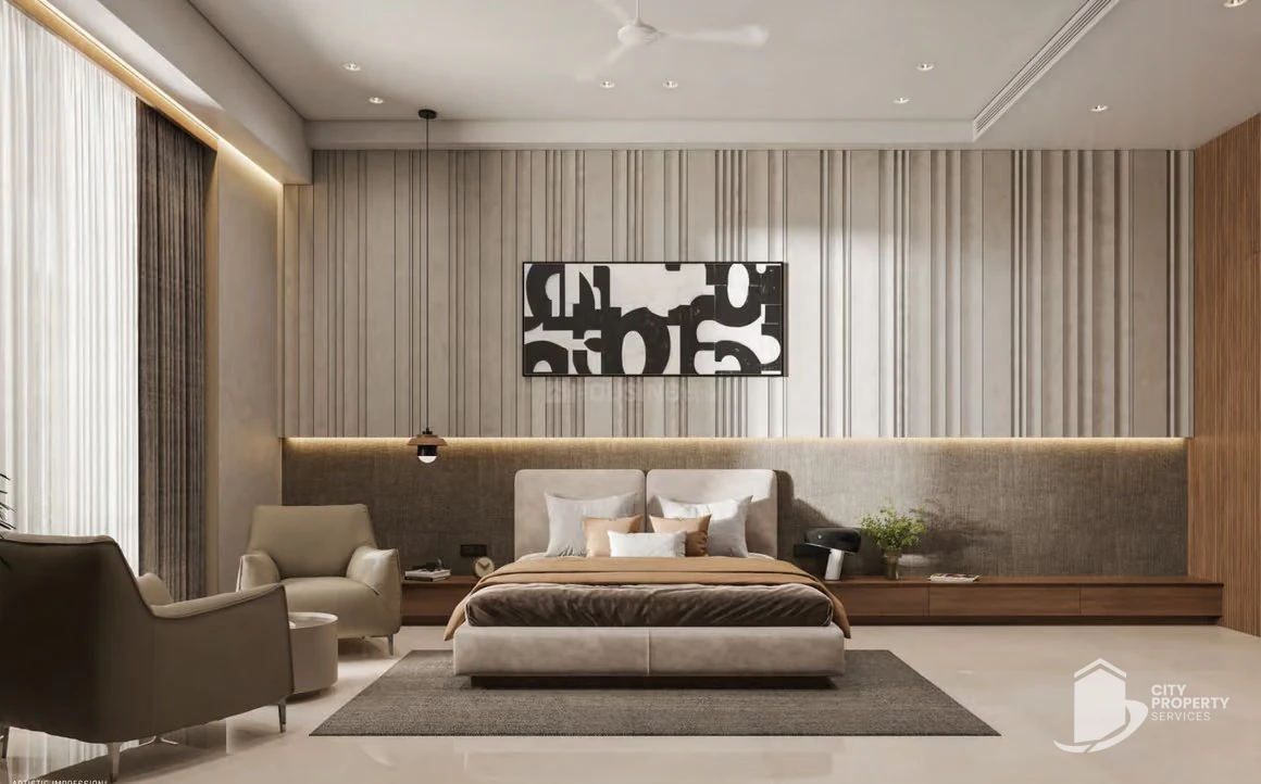 HN Safal The Park, Ambli, bedroom | City Property Services