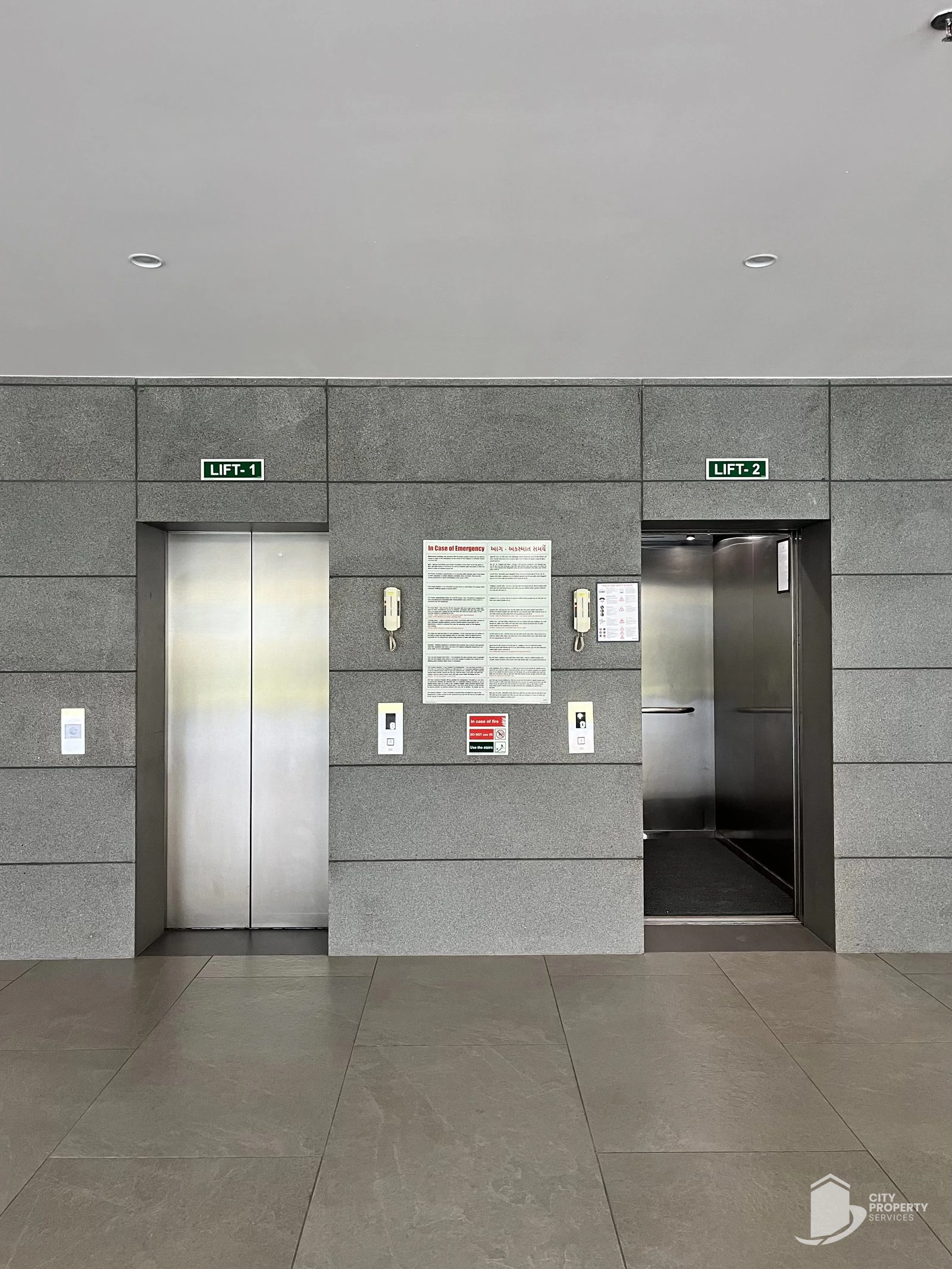 Ikaria, Adani Shantigram, wheelchair and stretcher friendly elevators (developer image) | City Property Services