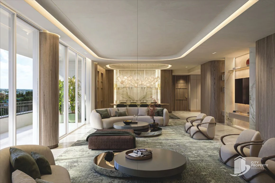 JP Vaikunth, Ambli, living room | City Property Services