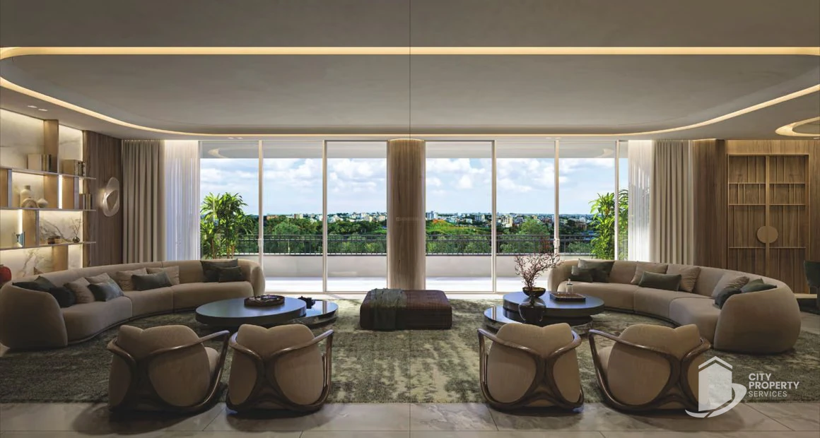 JP Vaikunth, Ambli, living room | City Property Services