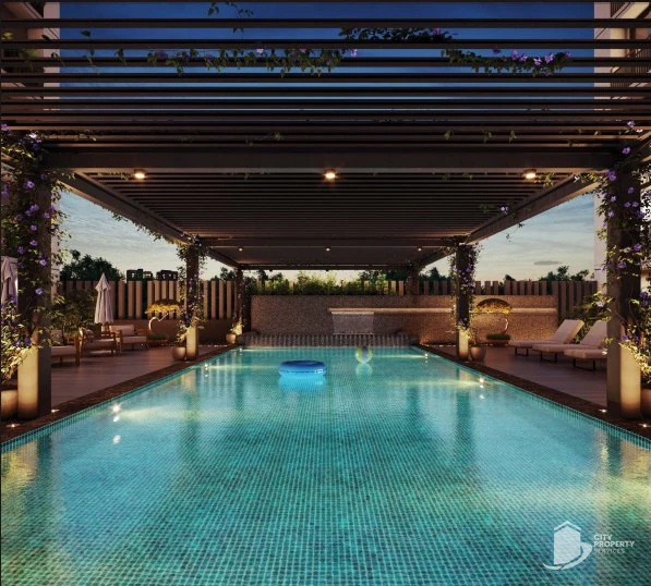 Madhav Oeuvre 3, Ambli, swimming pool | City Property Services