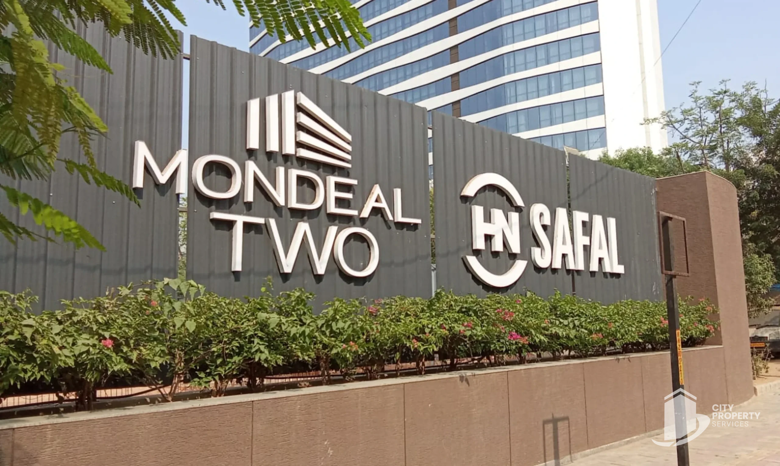 Mondeal Two, ISKCON, entrance | City Property Services