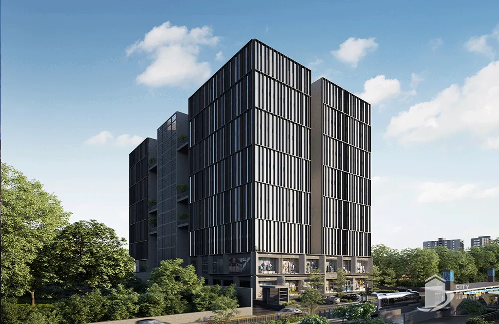 Mondeal Two, ISKCON, exterior | City Property Services