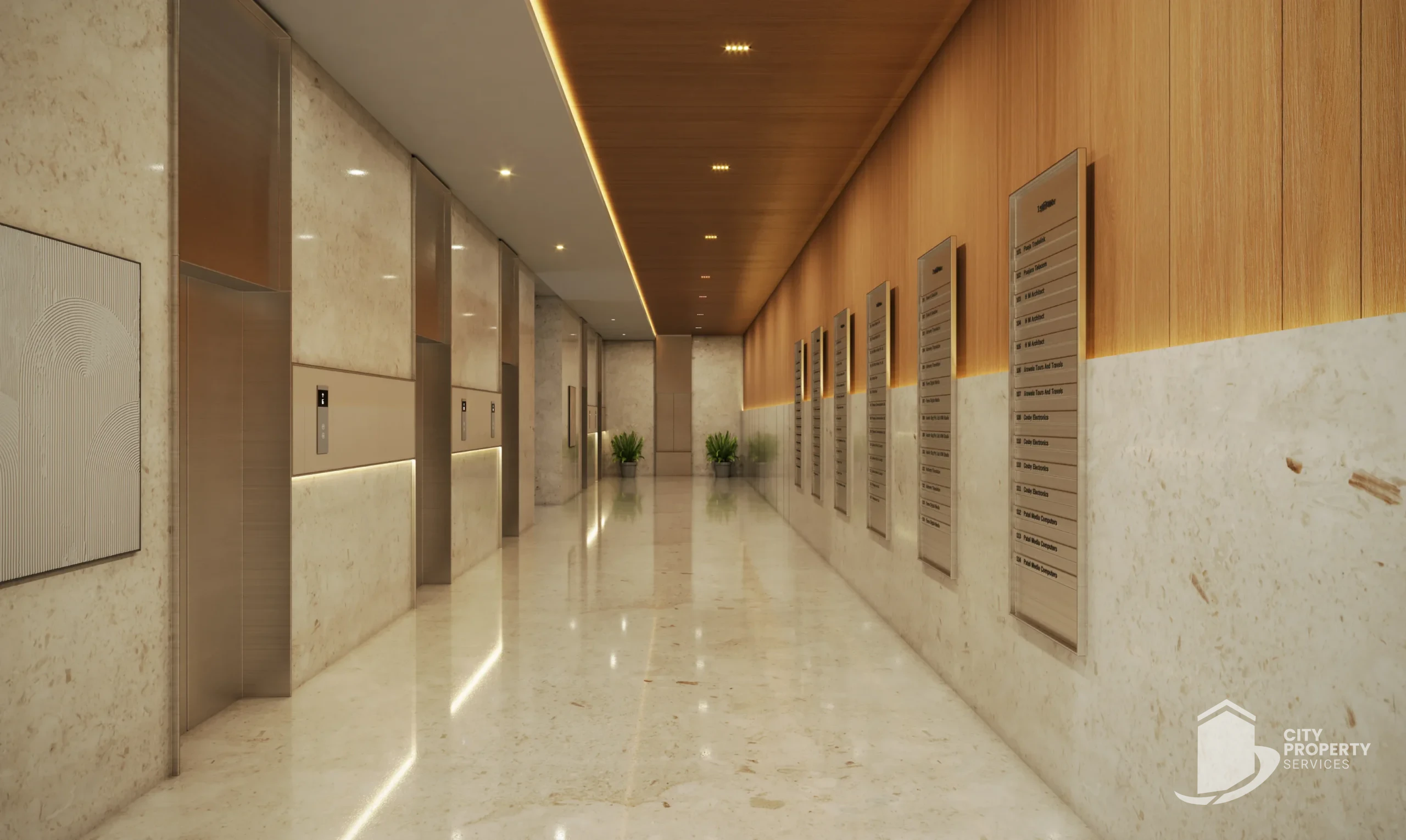 Mondeal Two, ISKCON, lobby | City Property Services