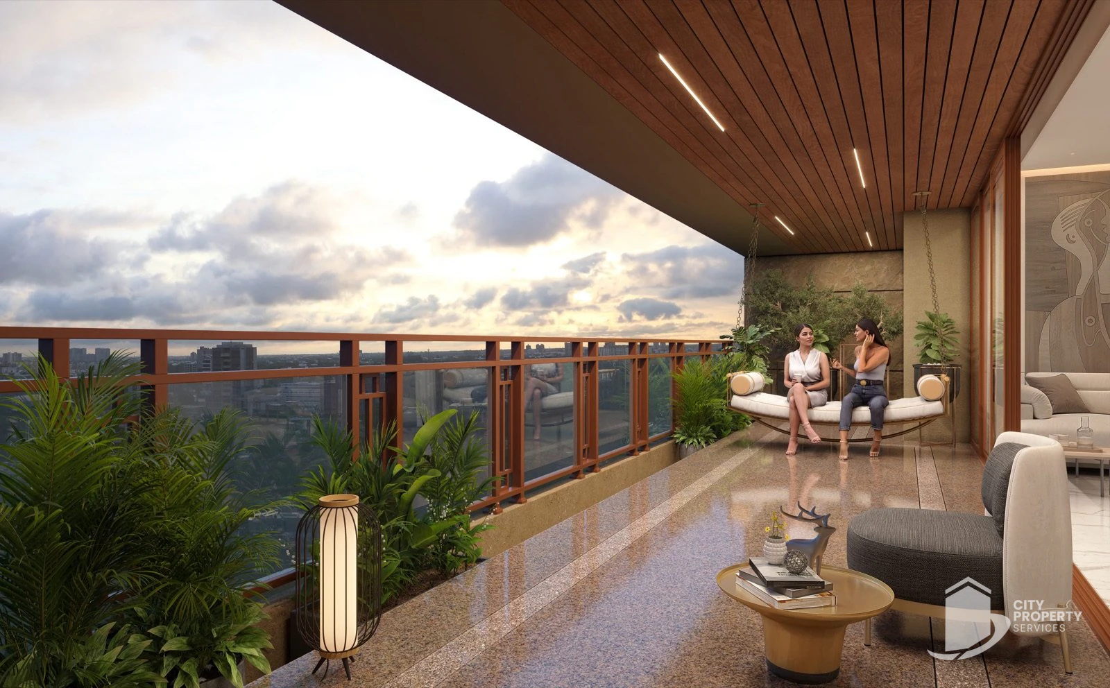 Rajyash Richmond 2, Ambli, balcony | City Property Services