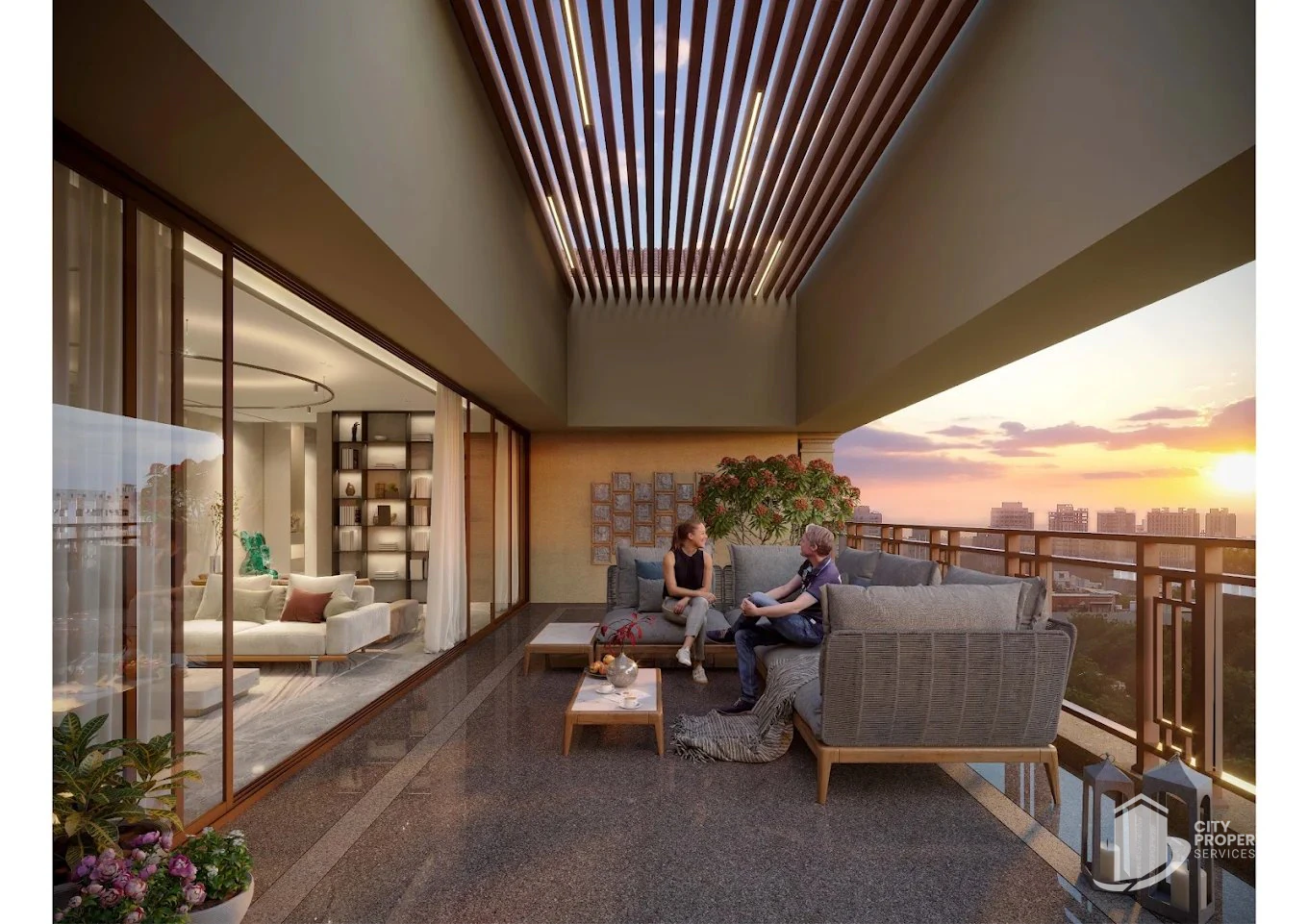 Rajyash Richmond 3, Ambli, balcony | City Property Services