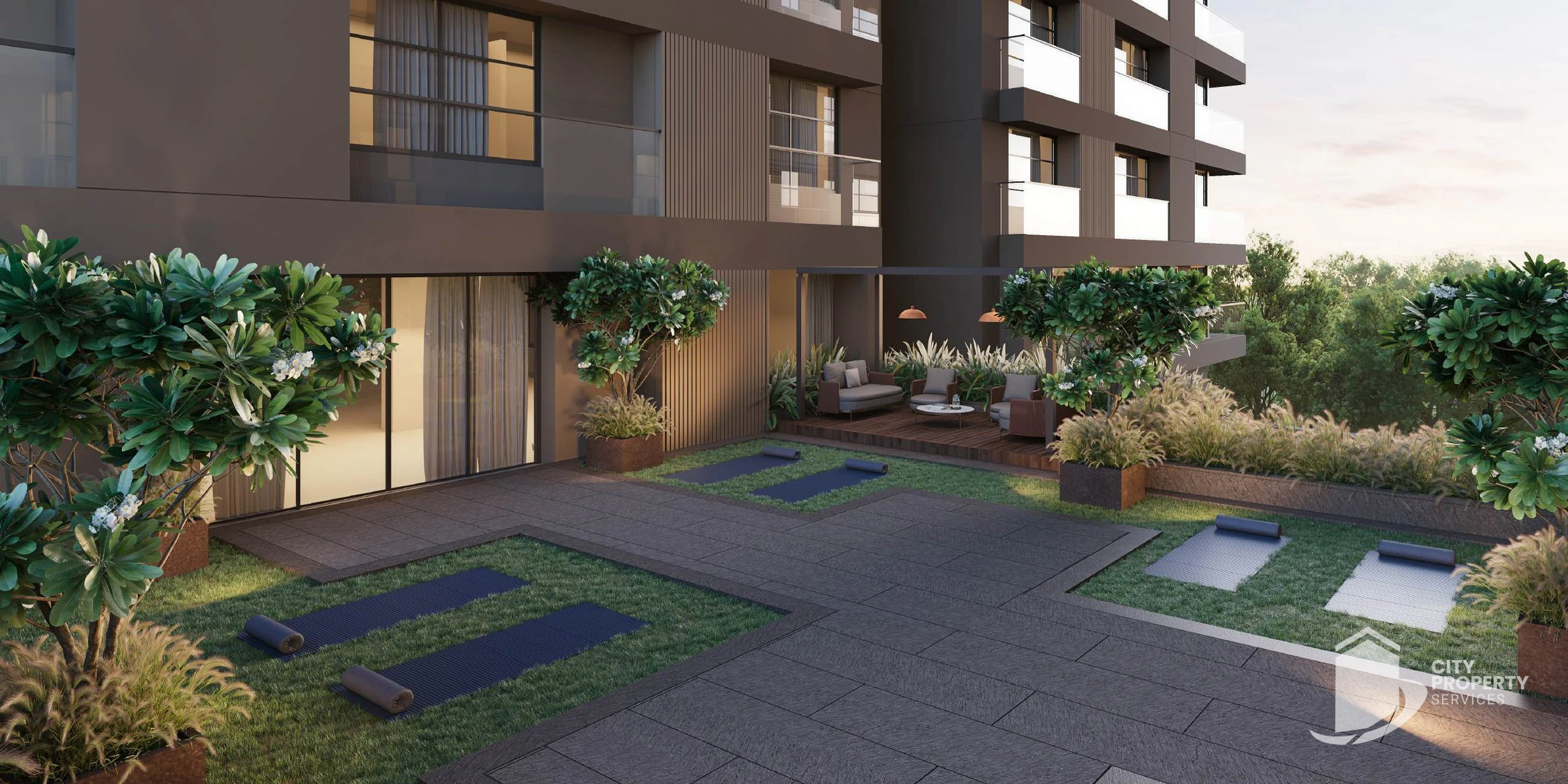 Ratnakar Artesia, Ambli, landscape | City Property Services