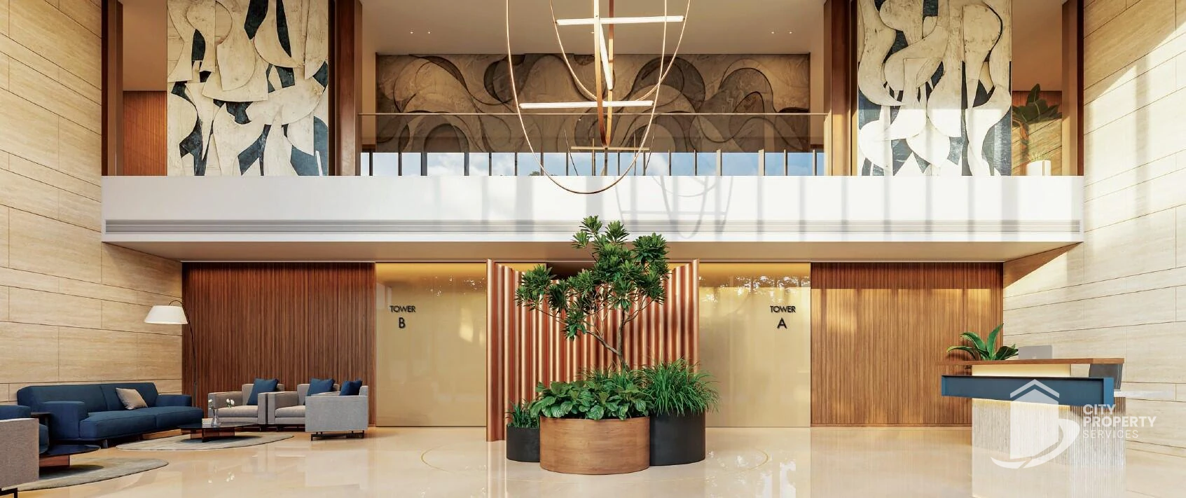 Saiyamm Apricus, Ambli, lobby | City Property Services