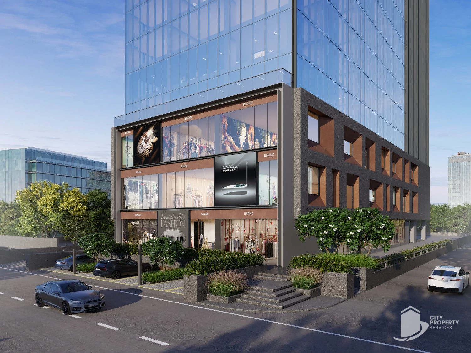 Sakar Two, Ambli, retail | City Property Services