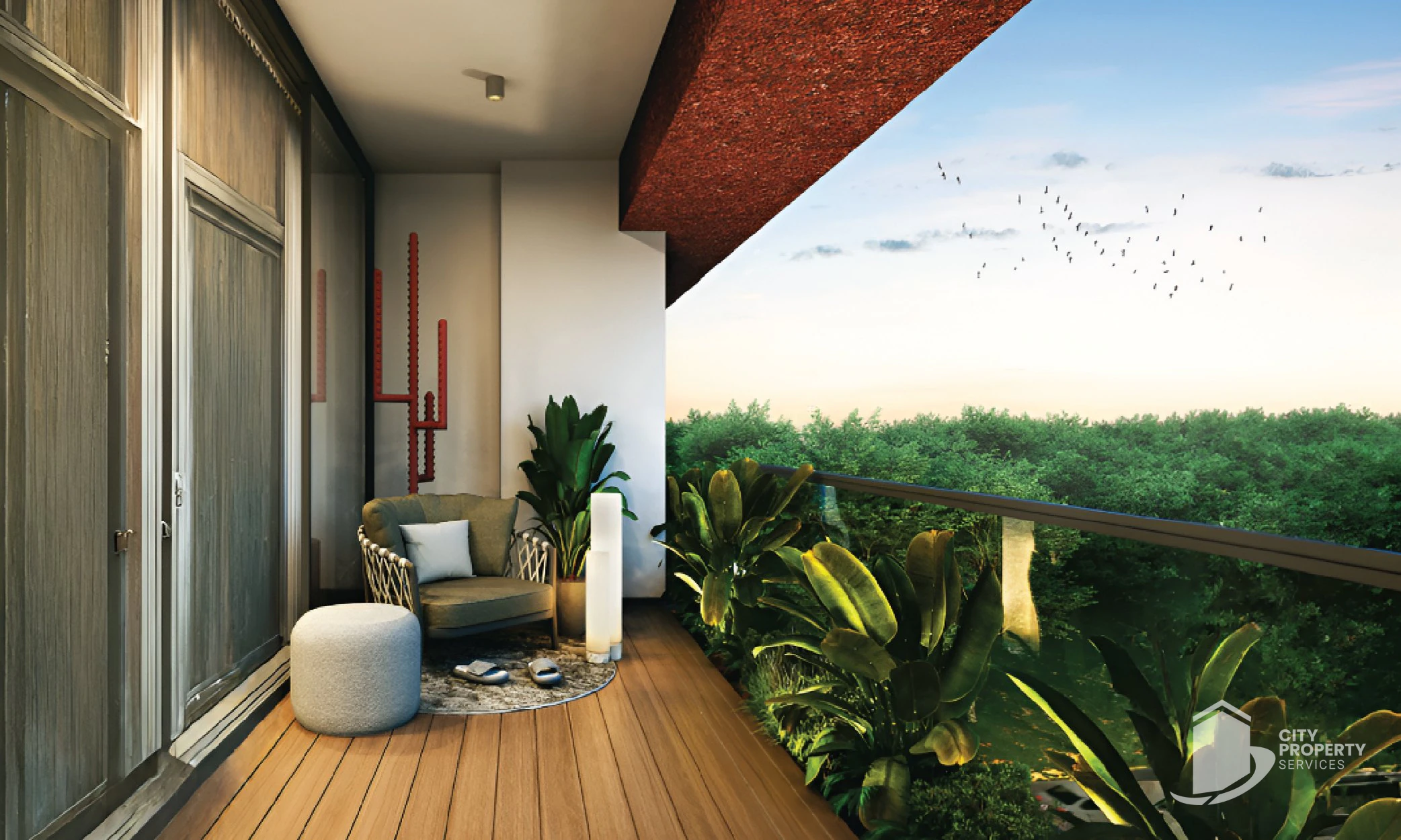 Sanctum, Ambli, balcony | City Property Services