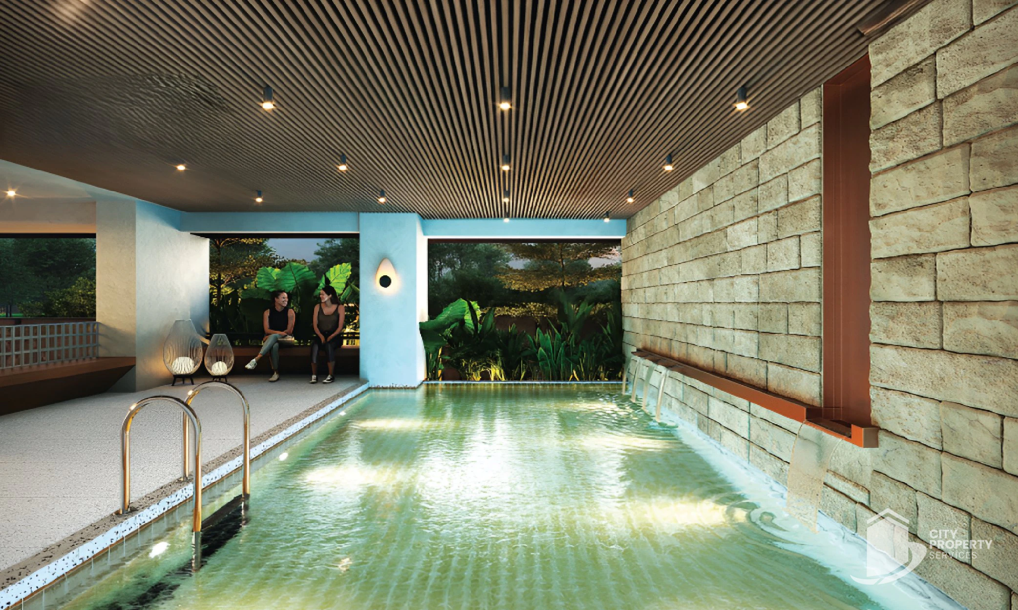 Sanctum, Ambli, swimming pool | City Property Services