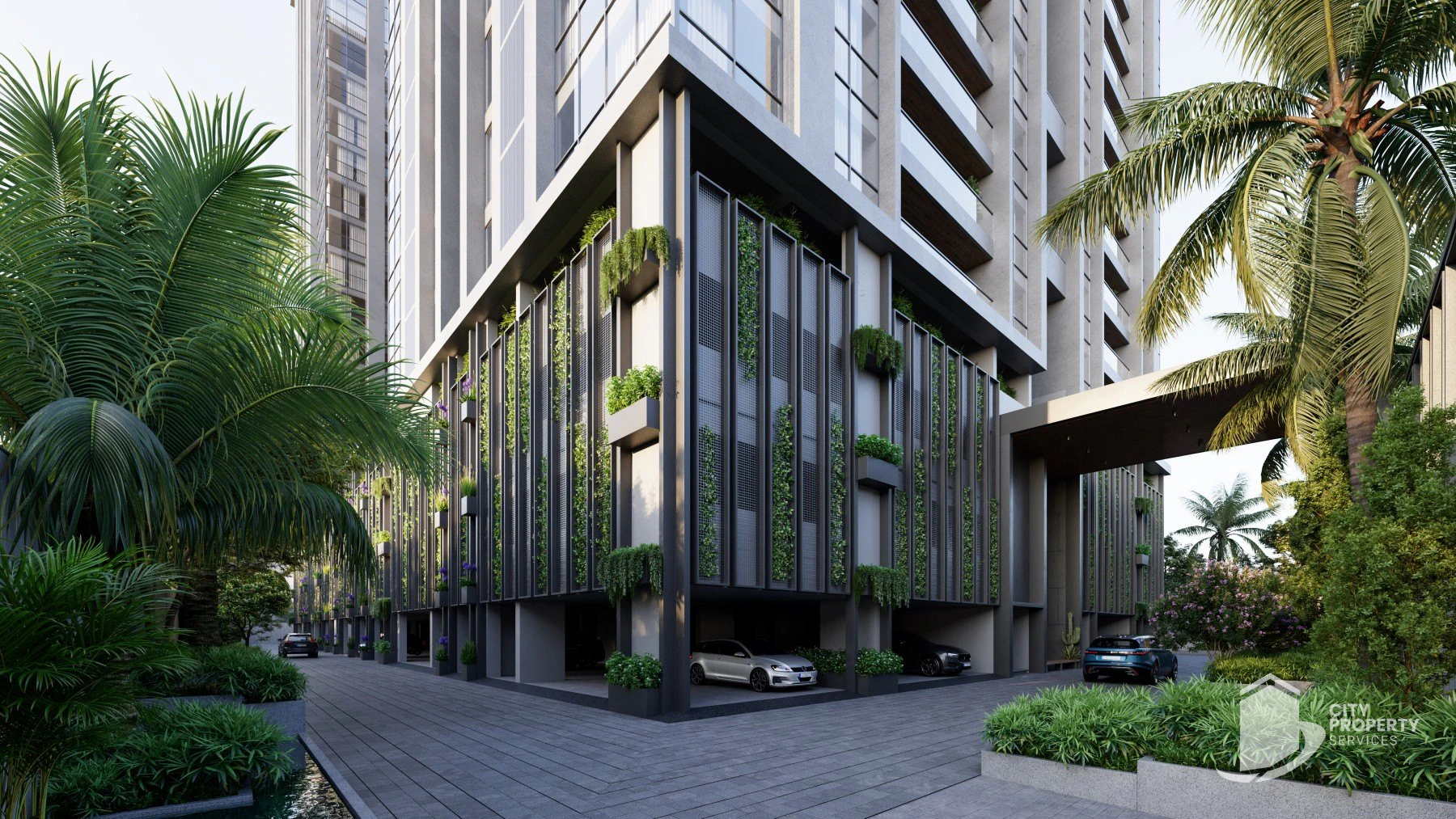 Satyamev Luxor, Ambli, entrance | City Property Services