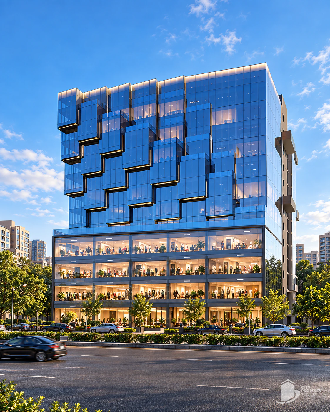 Shilp Sacred, Ambli, exterior | City Property Services