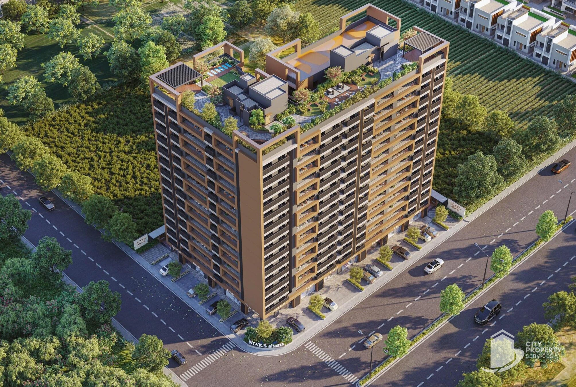 Status Altezza, Science City, aerial view | City Property Services