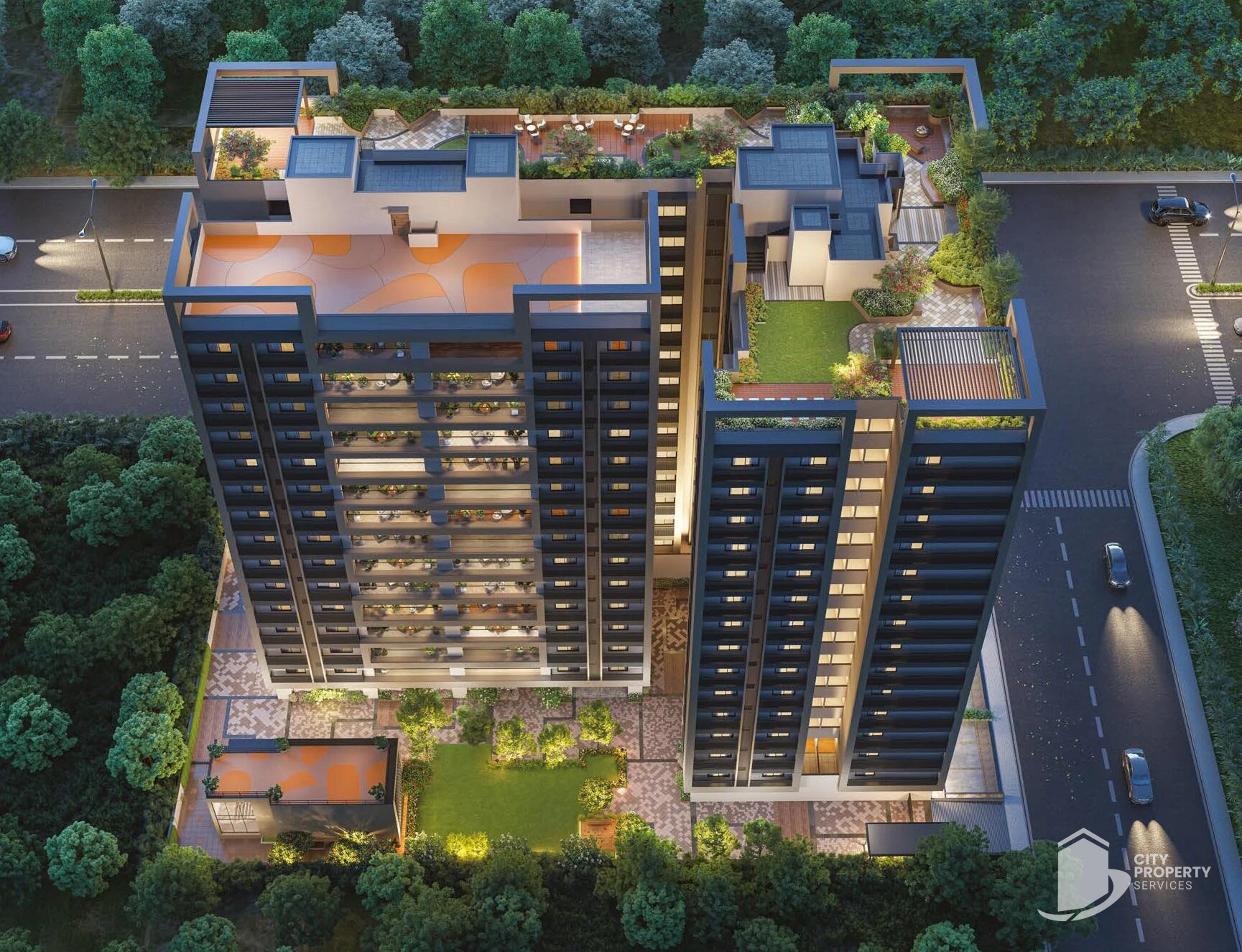 Status Altezza, Science City, aerial view | City Property Services