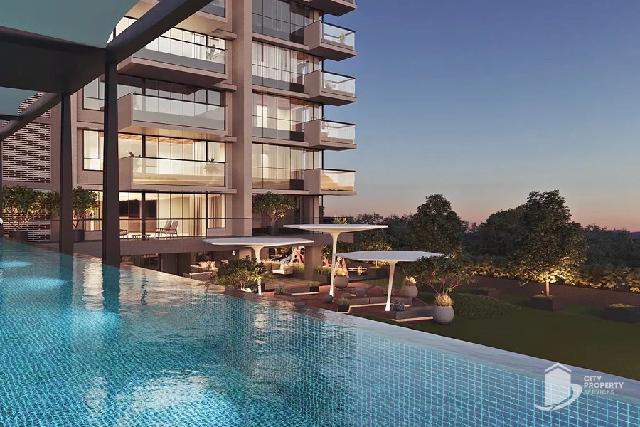 Sun The Kimana Towers, Ambli, swimming pool | City Property Services