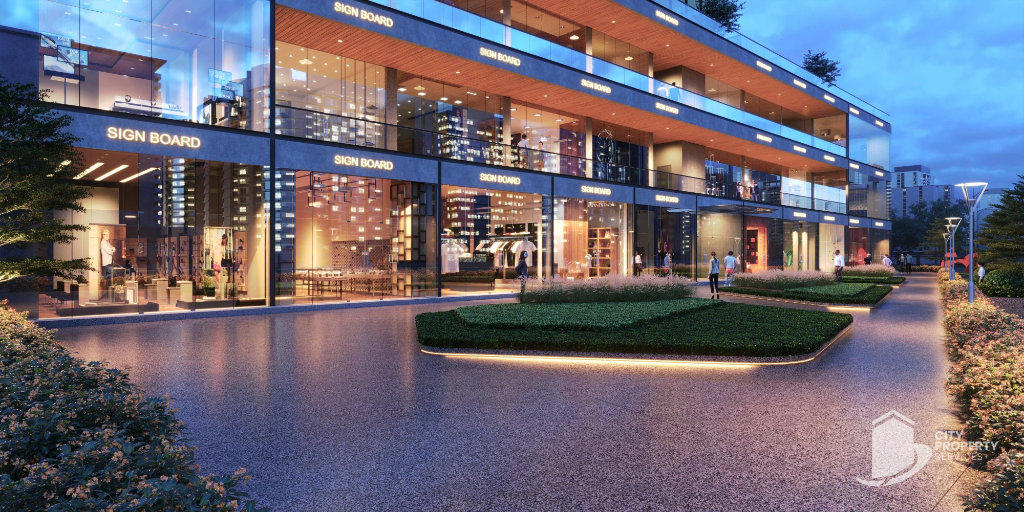 Swati 18, Thaltej, retail | City Property Services